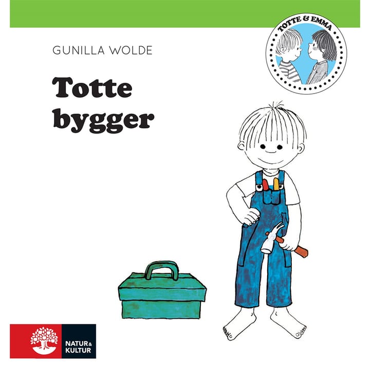 Bok Totte Bygger Natur Kultur Allmänlitteratur