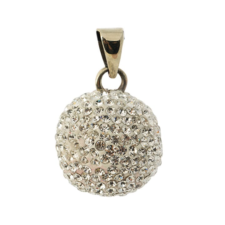 Gravidsmycke Glitter Silver Bola
