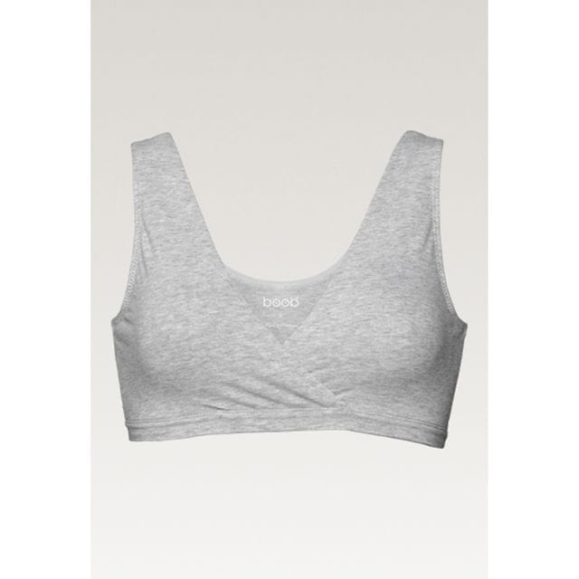 The Go-To Bh Grey Melange Boob