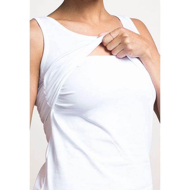 Classic Tank Top White Boob