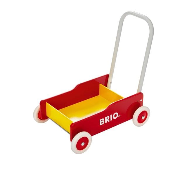 Lära Gå Vagn - Röd Brio