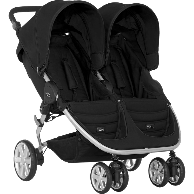 B-Agile Double Syskonvagn - Cosmos black Britax