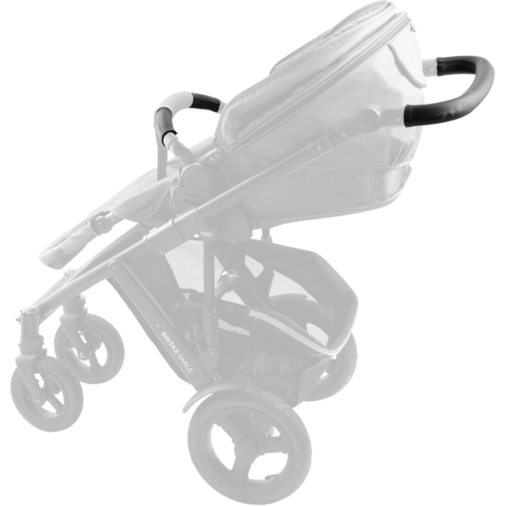 Smile 2 Läderöverdrag - Black Britax