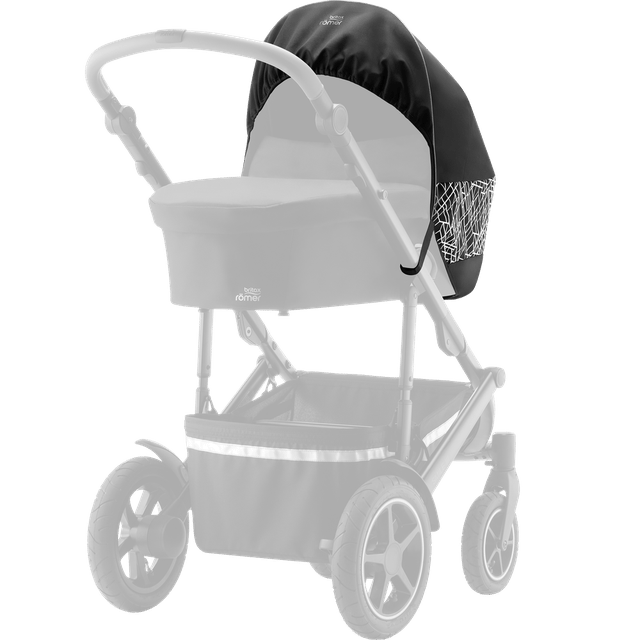 Stay Safe Reflex Väderkit Smile 3/4 - Black Britax