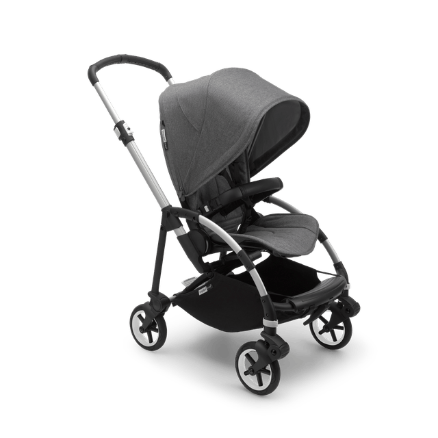 Bee6 Sittvagn - Alu/Grey Melange Bugaboo