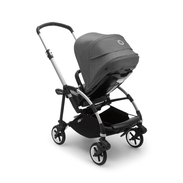 Bee6 Sittvagn - Alu/Grey Melange Bugaboo