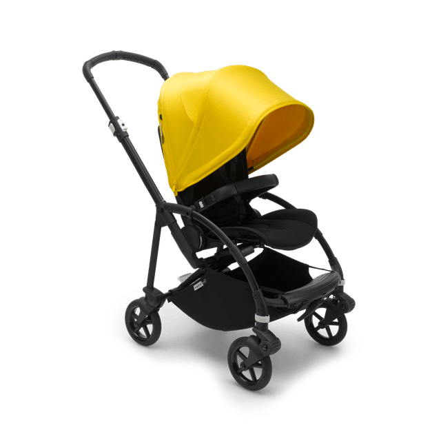 Bee6 Sittvagn - Black/Lemon Yellow Bugaboo