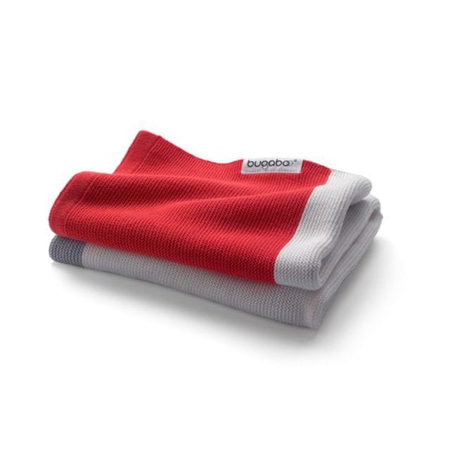 Bomullsfilt - Neon Red Bugaboo