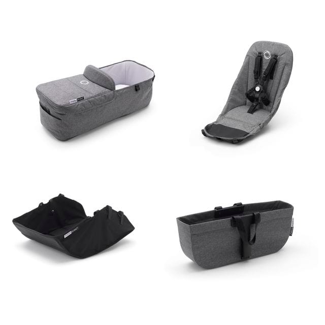 Donkey 3 Style Set - Grey Melange Bugaboo