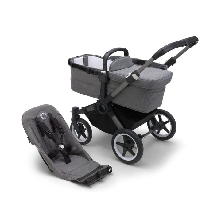 Donkey 5 Base - Graphite/Grey Melange Bugaboo