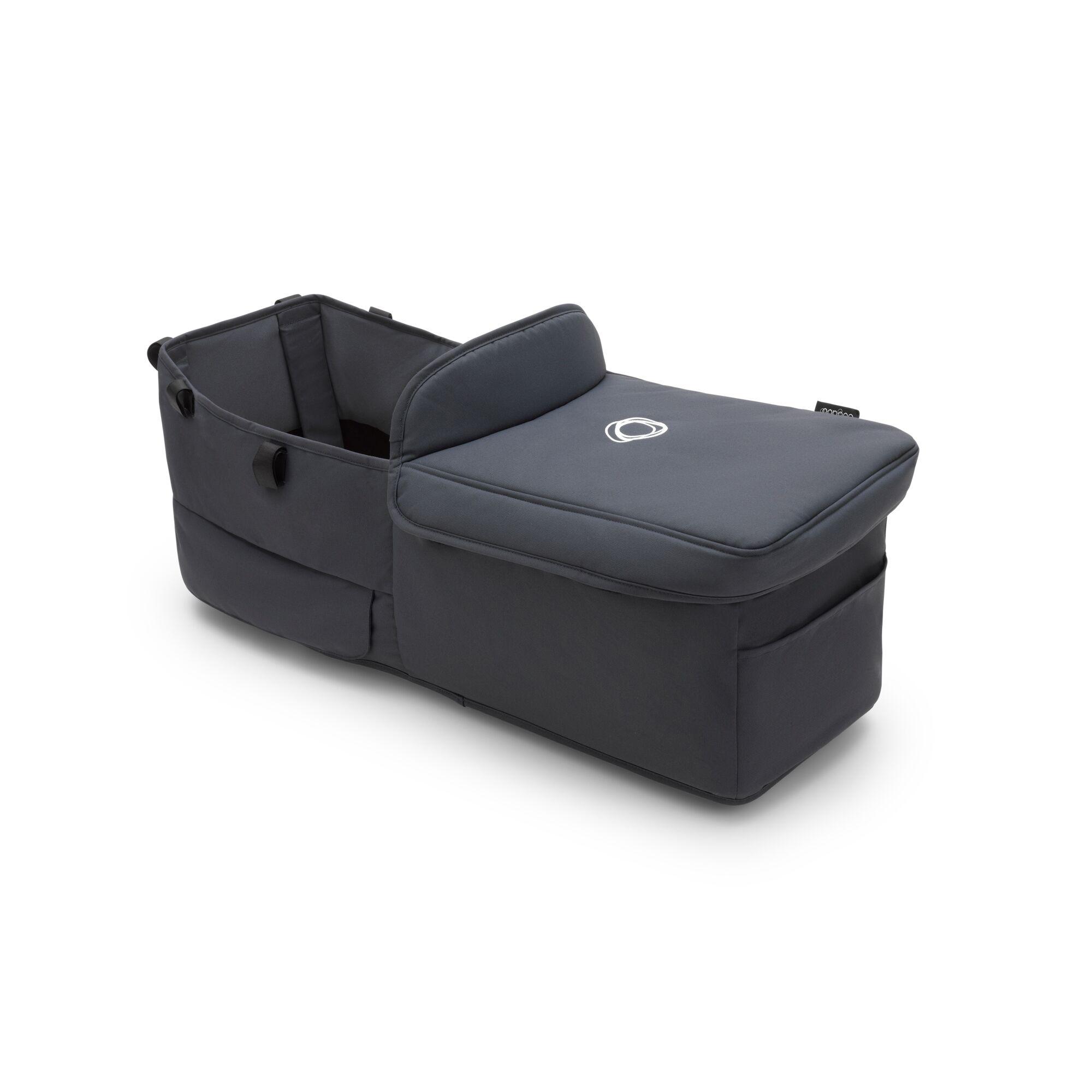 Bugaboo Donkey 5 Komplett Set Med Liggdelsklädsel Stormy Blue