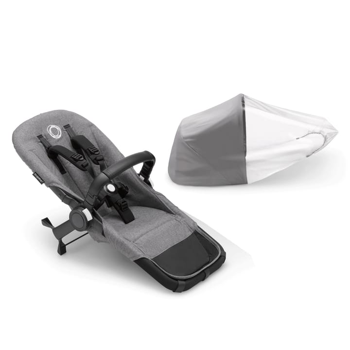 Donkey 5 Duo Extension Set - Grey Melange Bugaboo