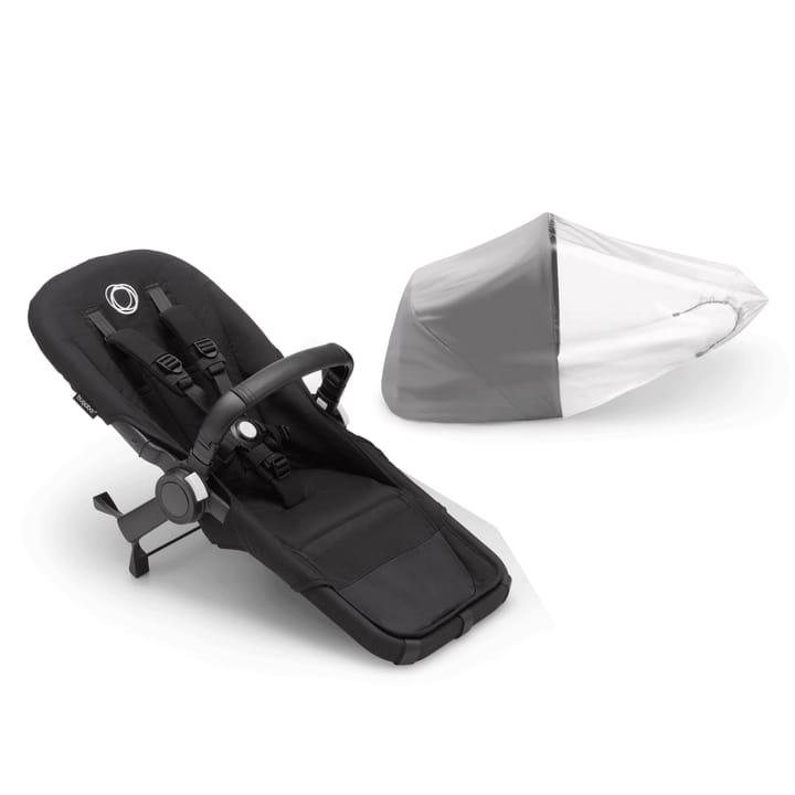 Donkey 5 Duo Extension Set - Midnight Black Bugaboo