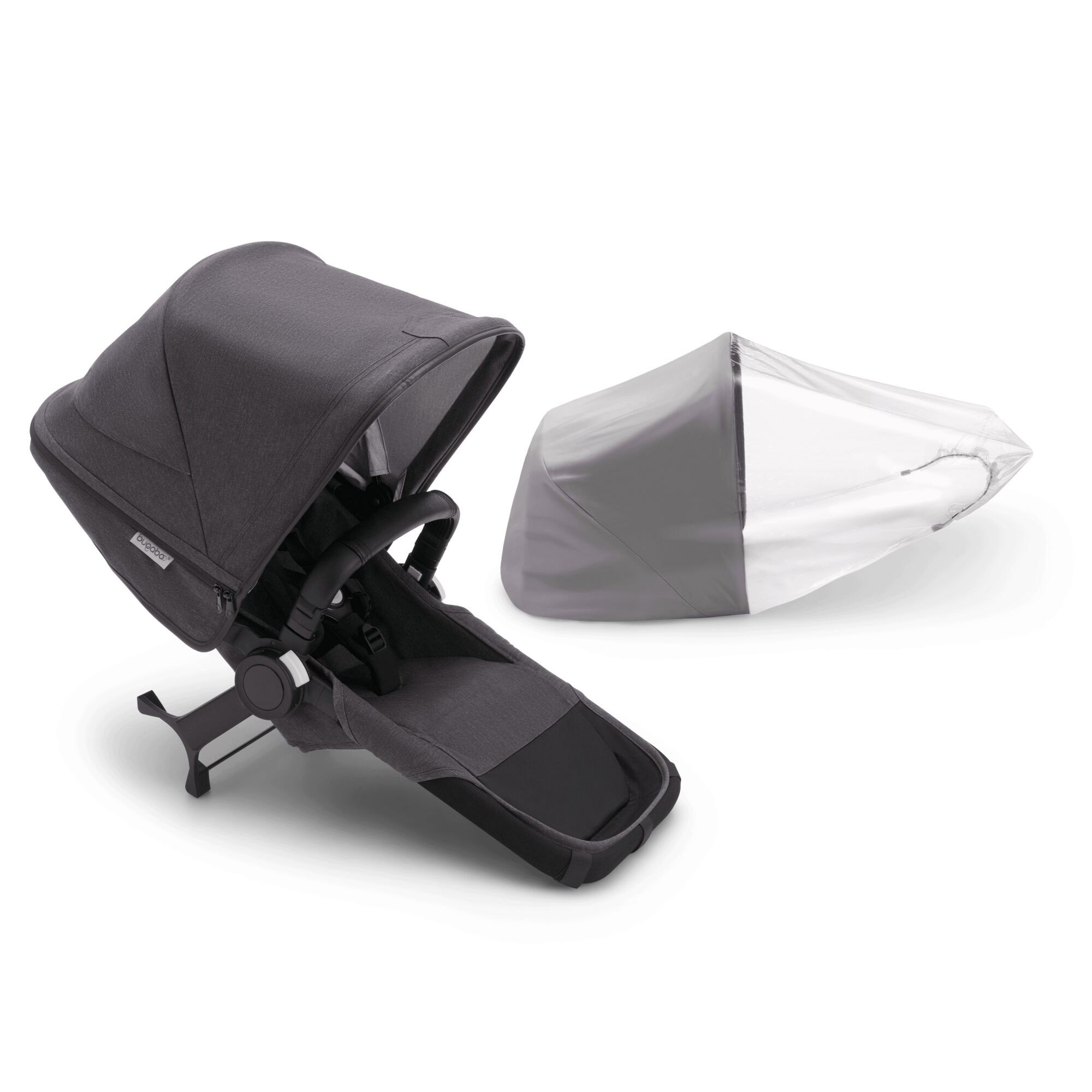 Bugaboo Donkey 5 Mineral Duo Extension Complete Washed Black