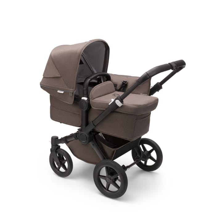 Donkey 5 Mineral Mono/Singelvagn Complete - Black / Taupe Bugaboo