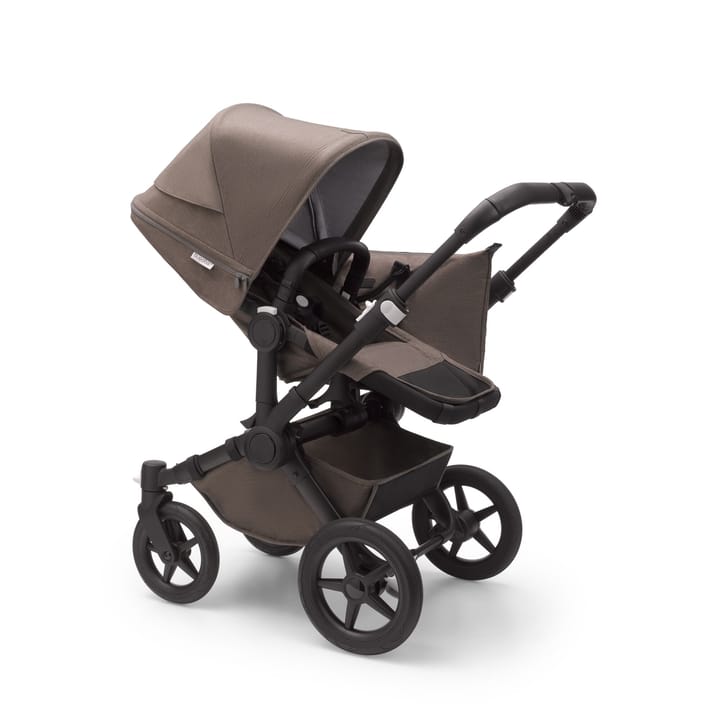 Donkey 5 Mineral Mono/Singelvagn Complete - Black / Taupe Bugaboo