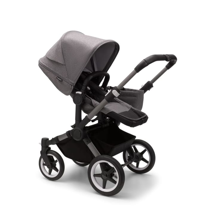 Donkey 5 Mono/Singelvagn Complete - Graphite/Grey Melange Bugaboo