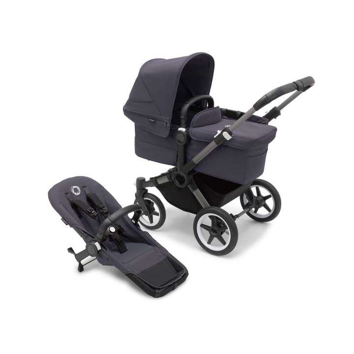 Donkey 5 Mono/Singelvagn Complete - Graphite/Stormy Blue Bugaboo