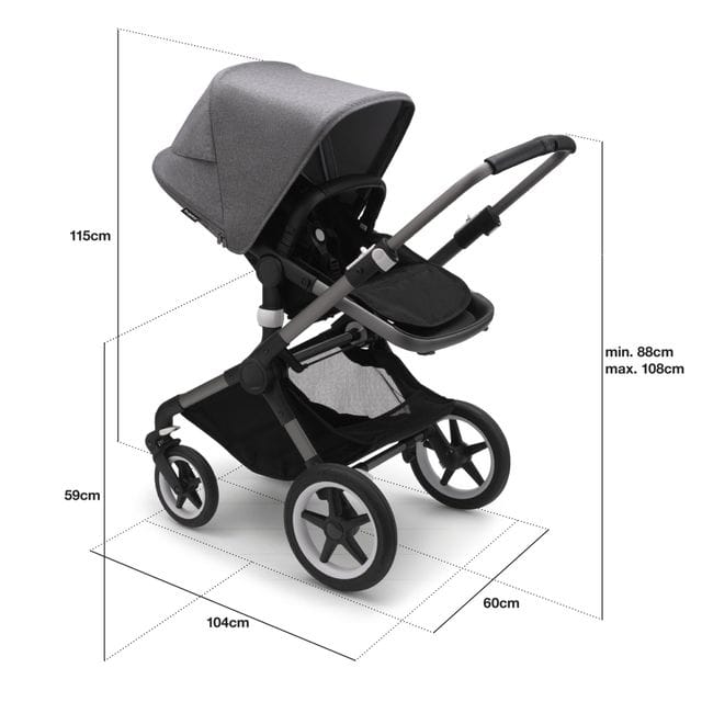 Fox 3 Duovagn & Travel System Besafe Modular Bugaboo