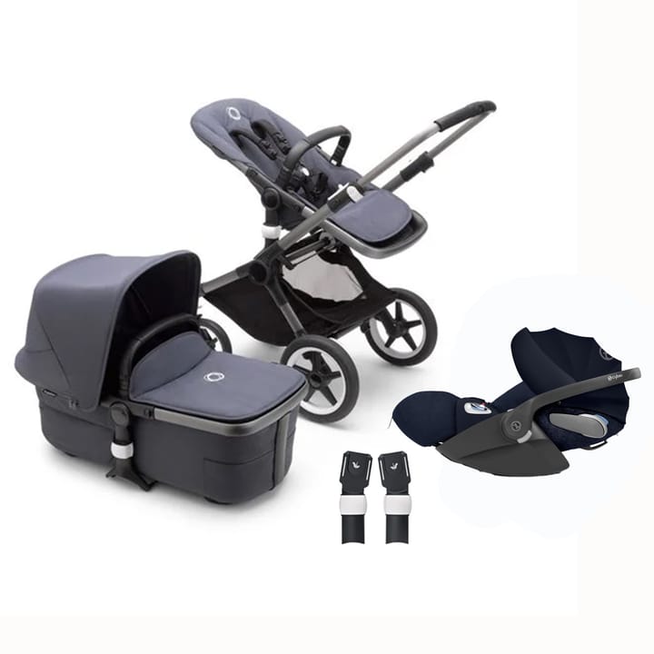 Fox 3 Duovagn Complete & Cloud Z I-Size + Fox Adapter Bugaboo