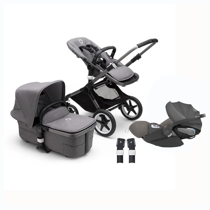 Fox 3 Duovagn Complete & Cloud Z I-Size + Fox Adapter Bugaboo