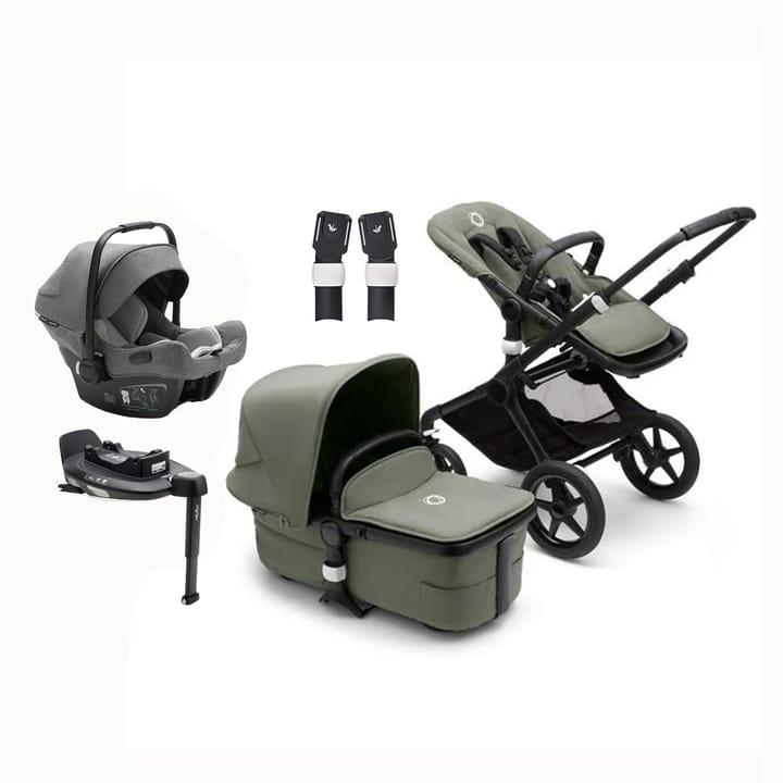 Fox 3 Duovagn & Turtle Travelsystem Bugaboo