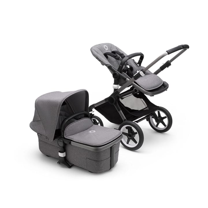 Fox 3 Duovagn Complete - Graphite/Grey Melange
