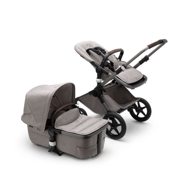Fox 3 Duovagn Mineral Complete - Graphite/Light Grey Bugaboo
