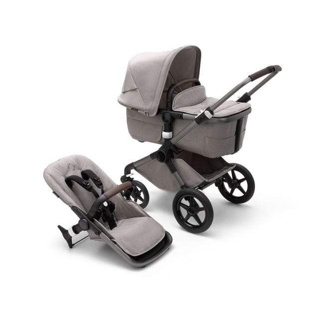 Fox 3 Duovagn Mineral Complete - Graphite/Light Grey Bugaboo