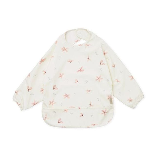 Långärmad Förkläde - Windflower Cream Cam Cam