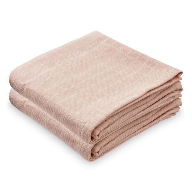 Muslinfilt 2-Pack Enfärgad - Blossom Pink