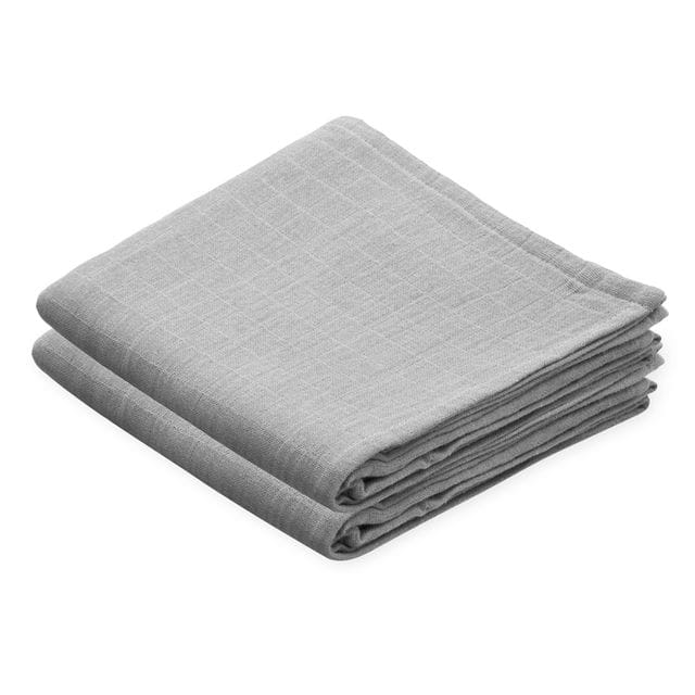 Muslinfilt 2-Pack Enfärgad - Grey Cam Cam