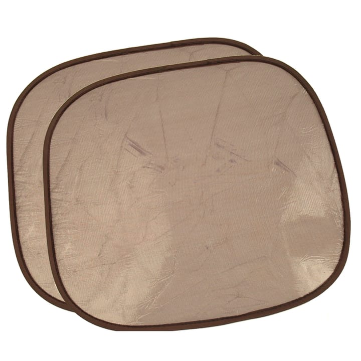 Solskydd Svart Med Sugpropp 2-Pack Carlobaby