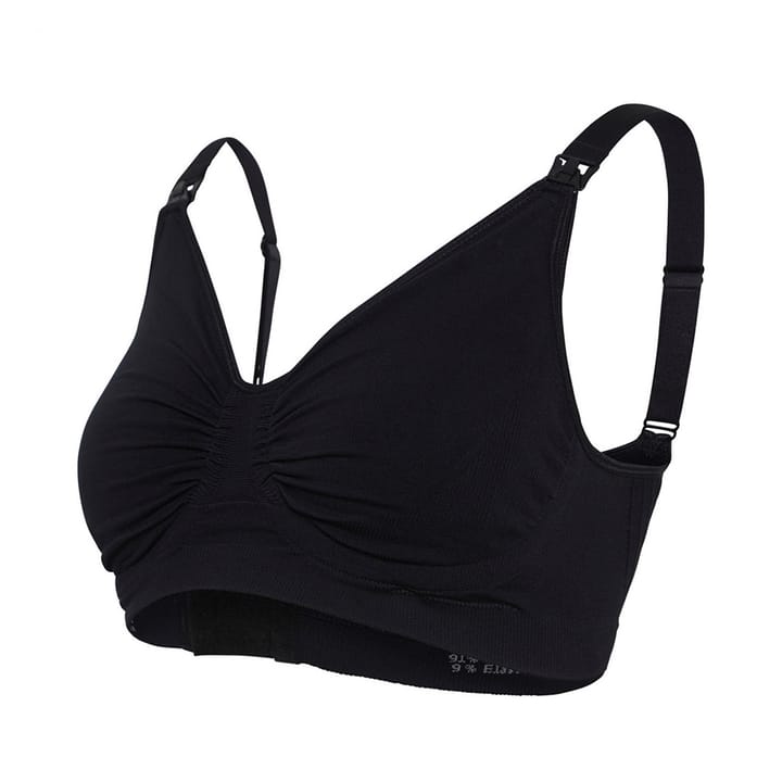 Amnings-Bh Seamless GelWire Svart Carriwell