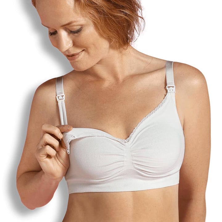 Amnings-Bh Seamless Organic Cotton Vit Carriwell