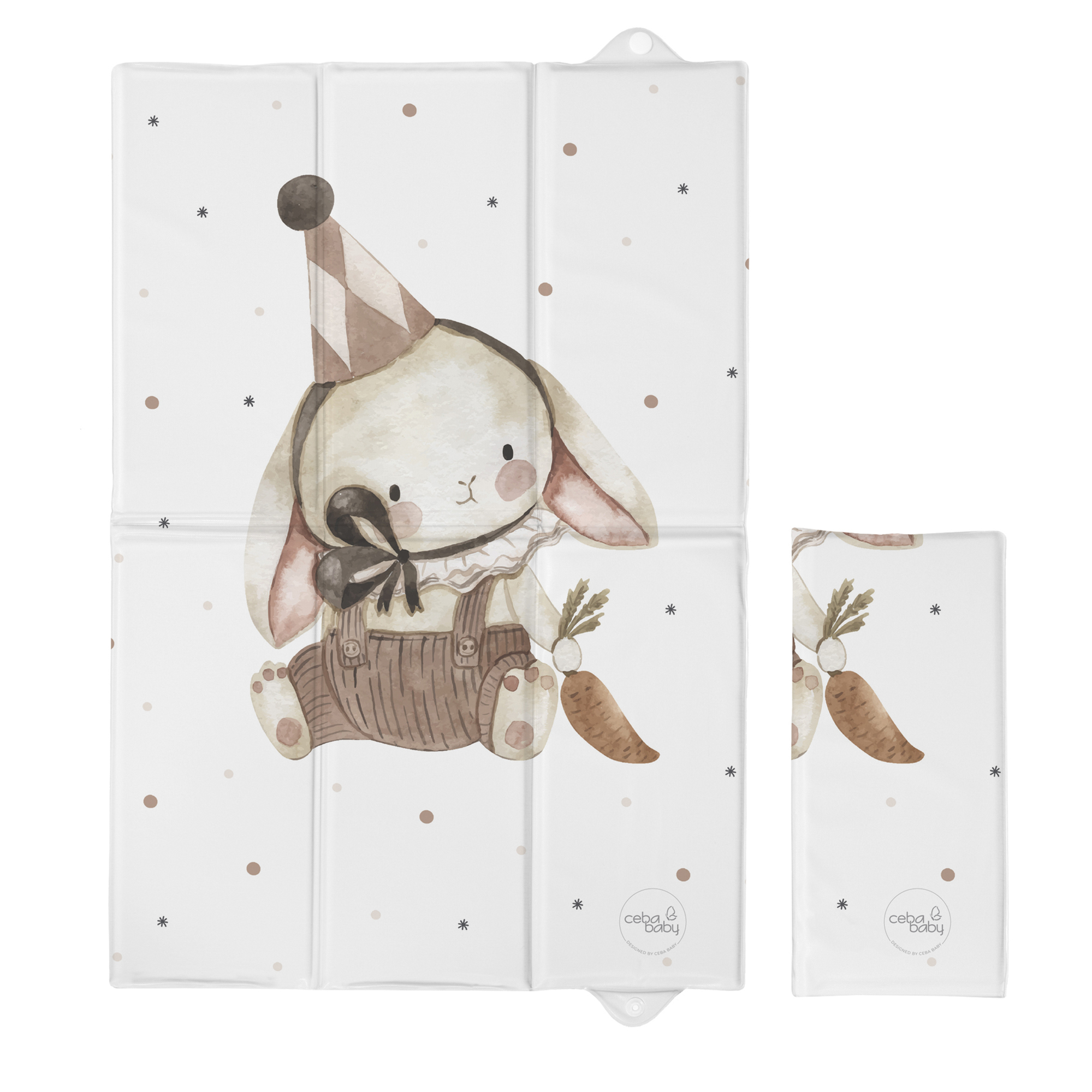 Ceba Portabel Skötbädd Clown Bunny