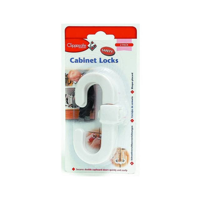 Skåpregel Dubbeldörr Cabi Clippasafe