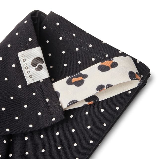 Babyfilt - Small Dot Black Coracor