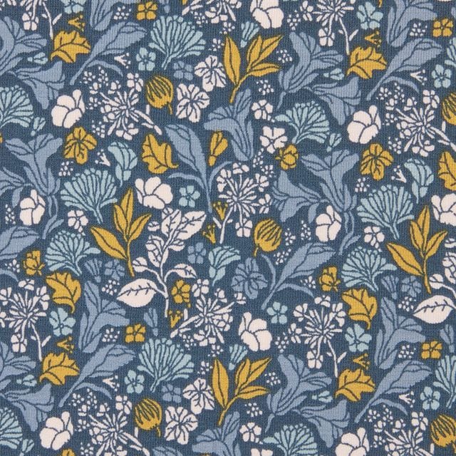 Bärsjal - Tinyflowers Dk Blue Coracor