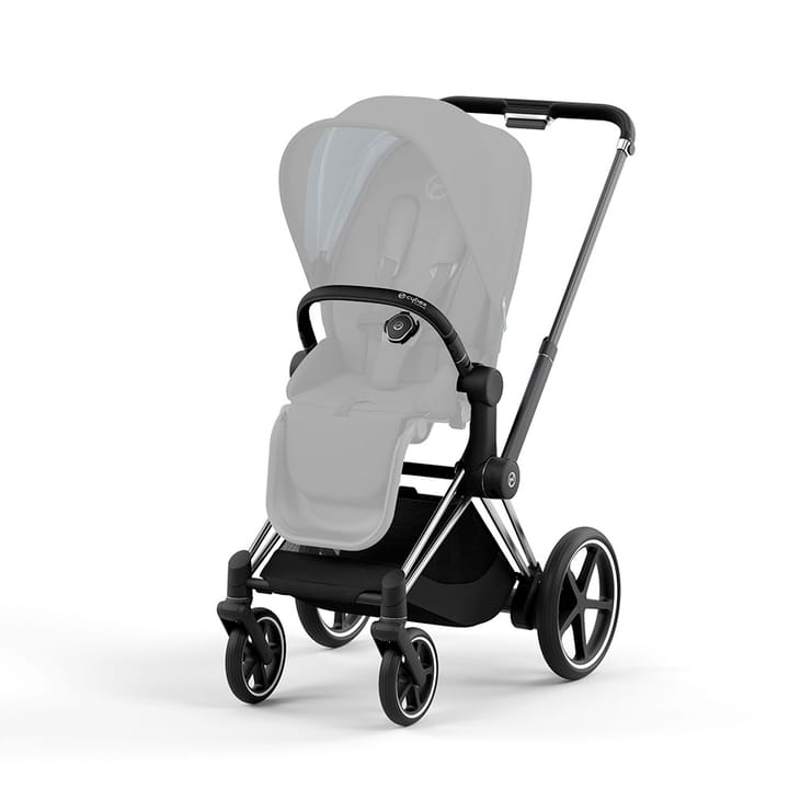 E-Priam Chassi & Sittbas - Chrome Black Cybex