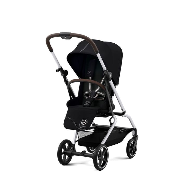 Eezy S Twist+ 2 Sulky - Silver/Moon Black Cybex