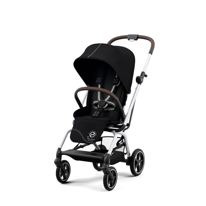 Eezy S Twist+ 2 Sulky - Silver/Moon Black Cybex