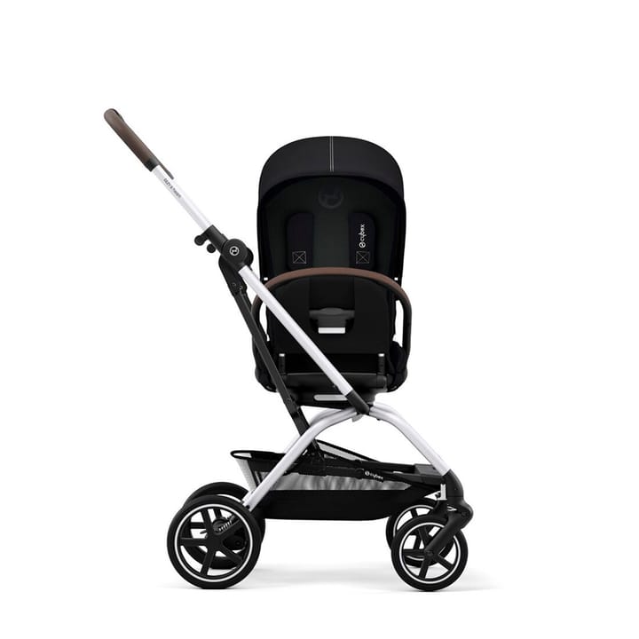 Eezy S Twist+ 2 Sulky - Silver/Moon Black Cybex