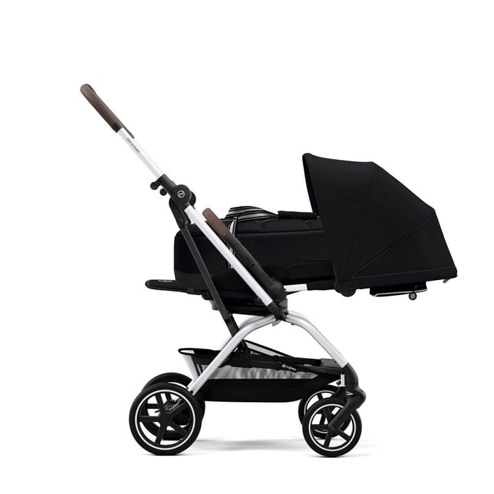 Eezy S Twist+ 2 Sulky - Silver/Moon Black Cybex