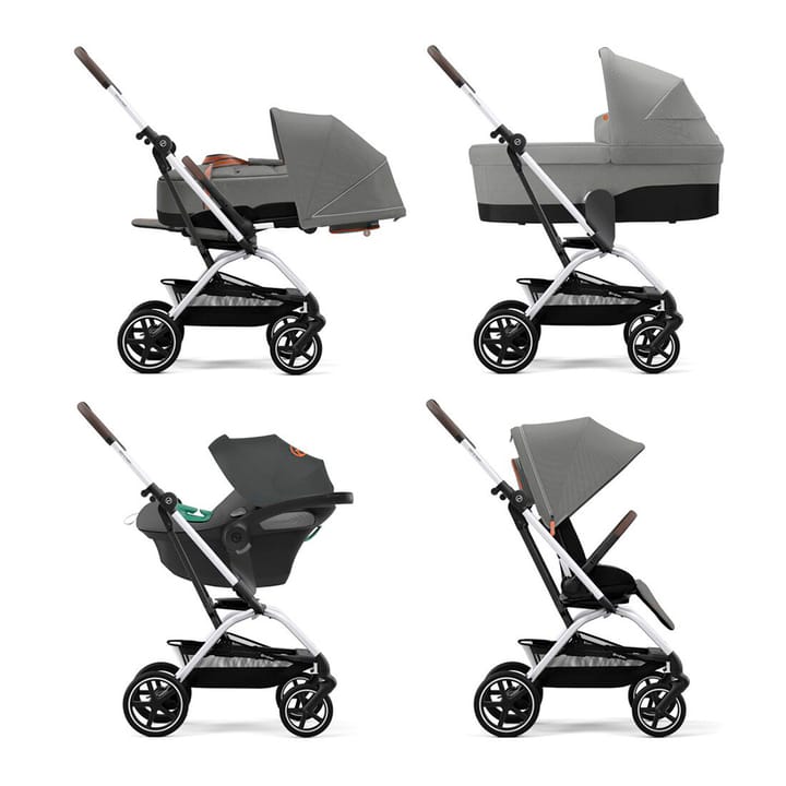 Eezy S Twist+ 2 Sulky (2022) - Silver/Lava Grey Cybex