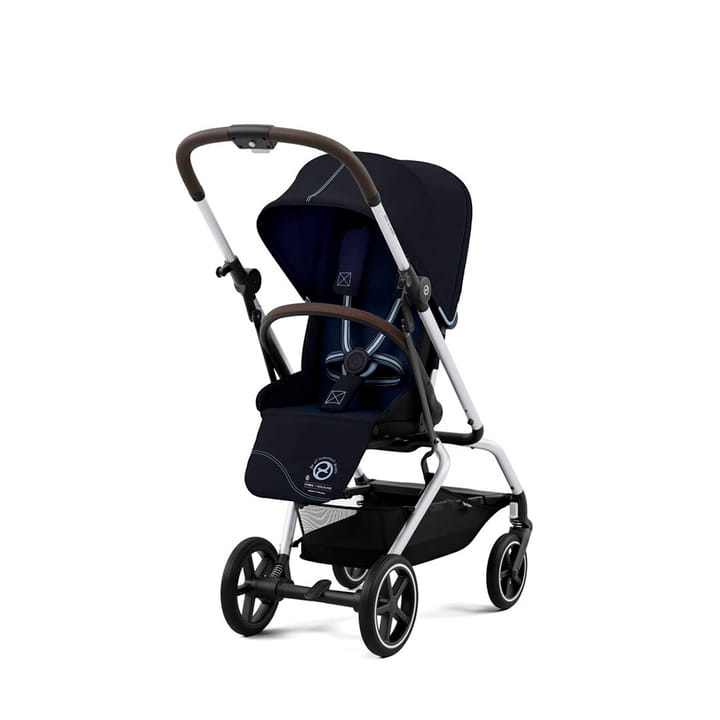 Eezy S Twist+ 2 Sulky (2022) - Silver/Ocean Blue Cybex