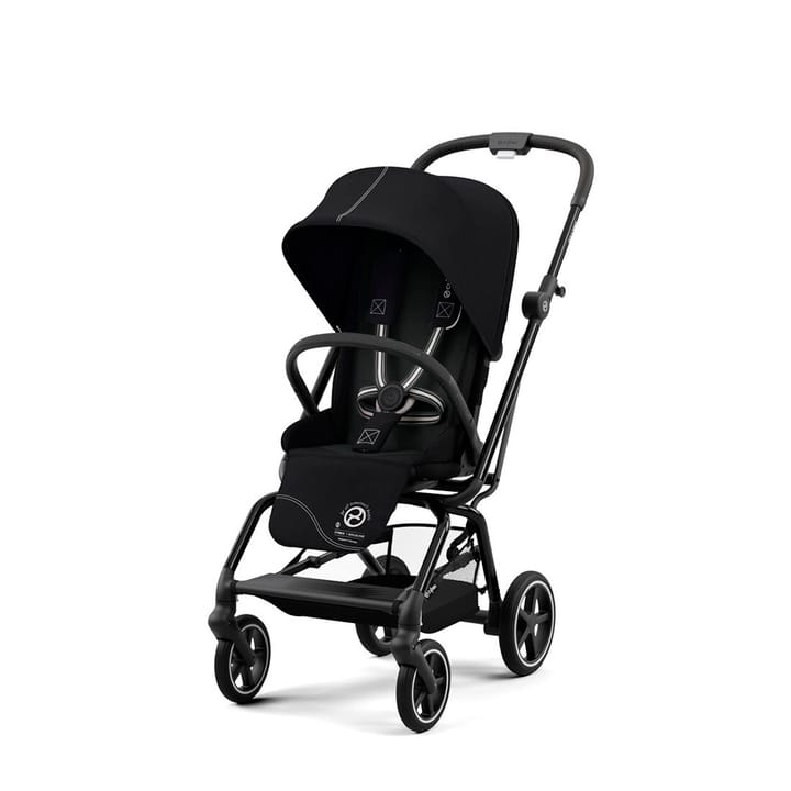 Eezy S Twist+ 2 Sulky (2022) - Black/Moon Black Cybex
