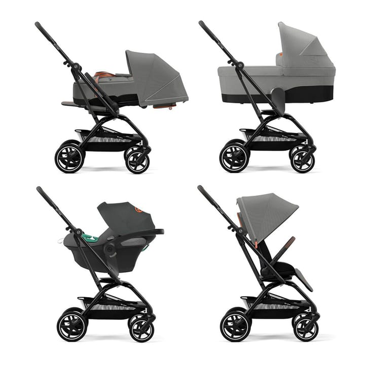 Eezy S Twist+ 2 Sulky - Black/Lava Grey Cybex