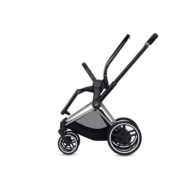 E-Priam Chassi & Sittbas - Chrome/Black Cybex