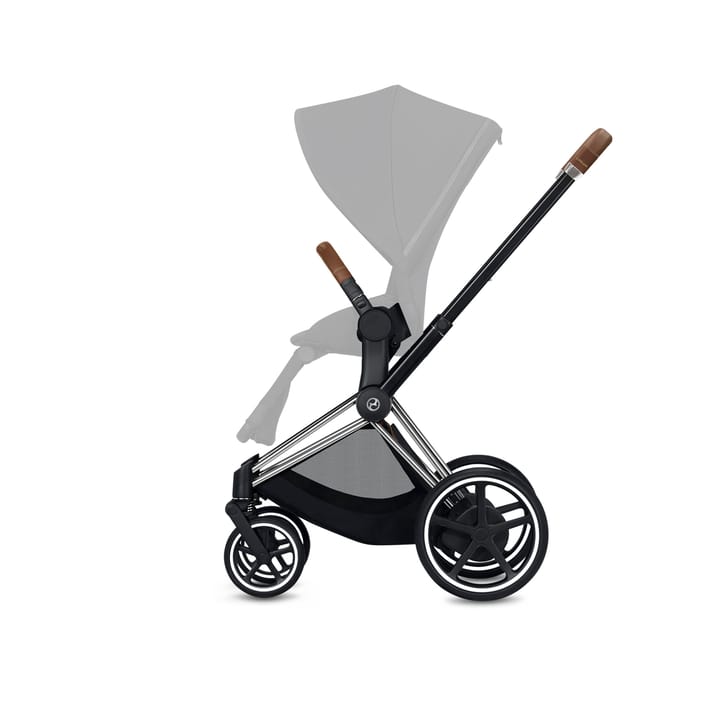 E-Priam Chassi & Sittbas - Chrome/Black Cybex